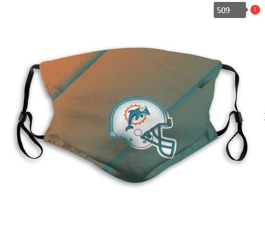 NFL Miami Dolphins #8 Dust mask with filter